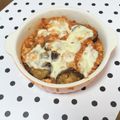 すず。♡'s cooksnap of when they made なすとトマトのミートソースグラタン.