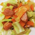 さおりらっくま's cooksnap of when they made ⭐️ 子供に大人気簡単ウィンナー野菜炒め.