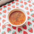 あやちん０８１６'s cooksnap of when they made ドライトマト戻し汁でミネストローネ風♡.