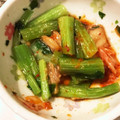 ☆★ぴー★☆'s cooksnap of when they made ＊茹でおき小松菜のキムチ和え＊.