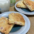 ★ころんたん★'s cooksnap of when they made HMで朝食スコーン☆ベーコン&チーズ.