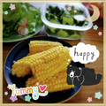 海理ママ's cooksnap of when they made レンジで時短！蒸しとうもろこし.