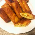 ぴぃー子's cooksnap of when they made キャベツとチーズの春巻き.