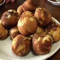 ニモサン's cooksnap of when they made たこ焼き器で☆かわいい鈴カステラ.