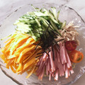 ちえ太郎5's cooksnap of when they made 一番簡単！錦糸卵 夏の冷やし中華に.