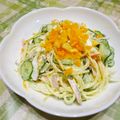yasutonton's cooksnap of when they made 大人味のスパゲティサラダ.