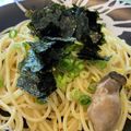 クロクロクローバー's cooksnap of when they made 某漫画紹介レシピ！牡蠣のペペロンチーノ.
