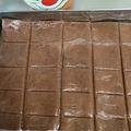 むらみゅう's cooksnap of when they made 袋一つでノンオイル！おからの板チョコ風.