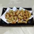 ほか弁ママ's cooksnap of when they made コロコロカリカリ☆おつまみ揚げごぼう。.