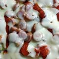 ２４なるるん's cooksnap of when they made レンジで簡単！じゃがいもピザ.
