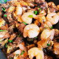 あつみ。。's cooksnap of when they made お義母さんの味★海老となすの香り揚げ.
