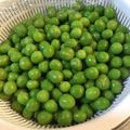 ❋ミルミルミル❋'s cooksnap of when they made ほんのり塩味で艷やかなグリンピース茹で方.