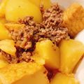 SARIEZ's cooksnap of when they made ♥簡単☆じゃがいもと厚揚げの煮物♥.