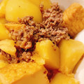 SARIEZ's cooksnap of when they made ♥簡単☆じゃがいもと厚揚げの煮物♥.