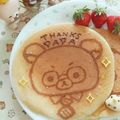 nagachan❀'s cooksnap of when they made お絵描きパンケーキ.