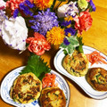 SpringMm's cooksnap of when they made 塩昆布とオクラで生おからのしっとりお焼き.