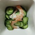 pfizer's cooksnap of when they made えびときゅうりの中華酢の物.
