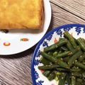 みりん調味料's cooksnap of when they made 冷凍インゲンで作る「インゲンの胡麻和え」.
