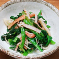 YCHキッチン's cooksnap of when they made 弁当おかず☆ほうれん草カニカマおかか和え.
