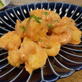 mekuku's cooksnap of when they made むきエビで簡単！エビマヨ.