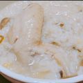 リボン❁'s cooksnap of when they made 炊飯器に残ったご飯で！サムゲタン風粥.