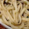 MULA's cooksnap of when they made 乾麺のうどんがもっちり生麺みたいに！？.