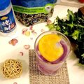 柚子♡⸝⸝⸝'s cooksnap of when they made 焼酎のバタフライピー割り(20禁（笑）).