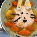 さゆゆゆこ's cooksnap of when they made 白うさぎのデコカレー.