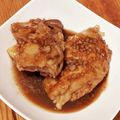 しゅがのすけ's cooksnap of when they made がっつり！鶏もも肉のガーリック照り焼き.
