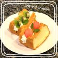 ♪キッチンmama's cooksnap of when they made ゼスプリキウイのシフォンサンド.