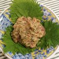 はなりんご3's cooksnap of when they made おつまみ、おかずに♡あじのなめろう.