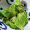 saとko's cooksnap of when they made ♧レンジdeレタスロール♧.