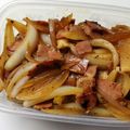 だぁしま's cooksnap of when they made ベーコンと玉ねぎの炒め物.