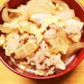 ellie21's cooksnap of when they made 簡単失敗しない新玉ねぎのフライパン親子丼.