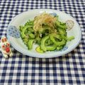 みかかめ's cooksnap of when they made ゴーヤ、生でも食べれるってよ！.