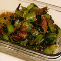 はみころ's cooksnap of when they made 小松菜とシラスとおかかの甘辛炒め.
