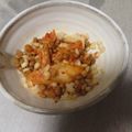よちりん's cooksnap of when they made もち麦入り！キムチ納豆.