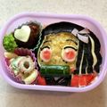 サイチョン's cooksnap of when they made 鬼滅キャラ弁〜竈門禰豆子ぺたん娘Ver..