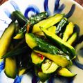 kinniko's cooksnap of when they made ビニール袋で簡単♡胡瓜の即席中華風お漬物.
