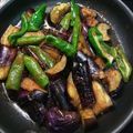 プルンバゴ's cooksnap of when they made 甘じょっぱい茄子ピーマン炒め.