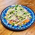 ねっちゃんっ's cooksnap of when they made サーモン☆紫玉ねぎと貝われ大根のせ.
