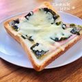 ねっちゃんっ's cooksnap of when they made ハム海苔チーズトースト.