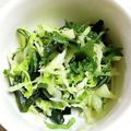 クックGB6431☆'s cooksnap of when they made キャベツ・ワカメ・大葉のナムル♪.