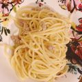 komugiko4's cooksnap of when they made トマトとなすと牛ひき肉のスパゲティ.