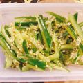 komugiko4's cooksnap of when they made 【農家のレシピ】きゅうりのナムル.