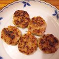 いりーな's cooksnap of when they made お弁当に便利なみそ味ハンバーグ.