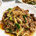 あや　ぱん's cooksnap of when they made 牛ニラもやし炒め.