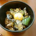ははぶんぶん's cooksnap of when they made 茄子とピーマンのプルコギそぼろ丼.