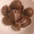♦︎くぅ〜こ♦︎'s cooksnap of when they made カシスボンボンショコラ見た目も味もヨシ！.