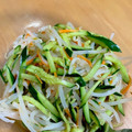 BriskOzu's cooksnap of when they made もやしときゅうりのナムル風.